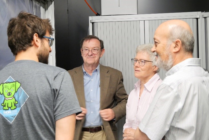 2024 La Prof. Anne L'Huillier visita IMDEA Nanociencia